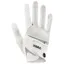 Uvex Sumair Glamour Riding Gloves-White-Silver