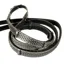 KM Elite Pro Grip Eventer Reins-Black With Stoppers
