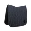 Kentucky 3D Logo Plaited Dressage Saddle Pad-Black-Full