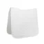 Kentucky 3D Logo Plaited Dressage Saddle Pad-White-Full