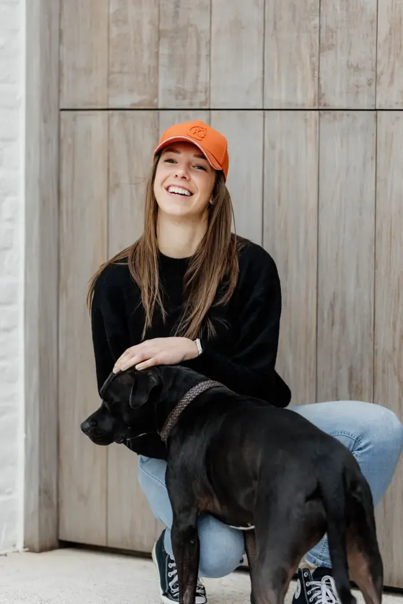 Kentucky 3D Logo Cap-Orange-One Size-2