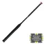Woof Wear Pro Showjumping Bat-Black/Rose Gold-60cm