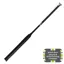 Woof Wear Pro Showjumping Bat-Black/Silver-60cm