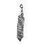 Woof Wear Contour Lead Rope-Brushed Steel