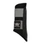 Woof Wear Club Brushing Boot-Black/Brushed Steel