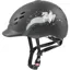 Uvex Onyxx Childrens Riding Helmet-Unicorn-Black/Matt