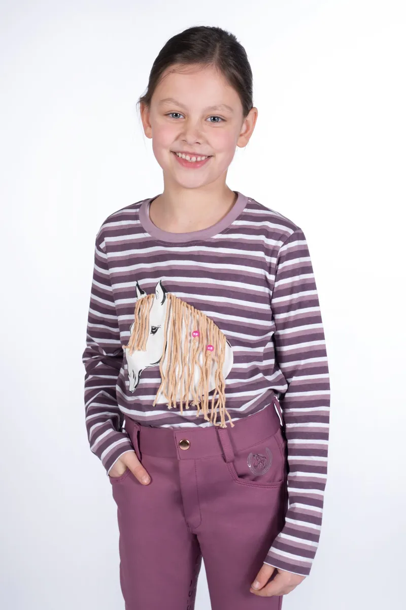 HKM Longsleeve Shirt-Alva-Lilac-1