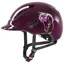 Uvex Kidoxx Dekor-Flower Pony-Shiny Burgundy-49-56