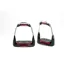 Freejump Air'S Stirrups Inclined Grip Tread/Straight eyed-Red