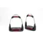 Freejump Air'S Stirrups Flat Grip Tread/Straight eyed-Red