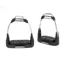 Freejump Air'S Stirrups Inclined Grip Tread/Angled eyed-Black