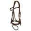 Kieffer Ultrasoft Amy Snaffle Bridle-Brown