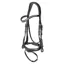 Kieffer Ultrasoft Amy Snaffle Bridle-Black