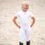 Hy Equestrian Cadiz Mizs Show Shirt-White/Rose Gold
