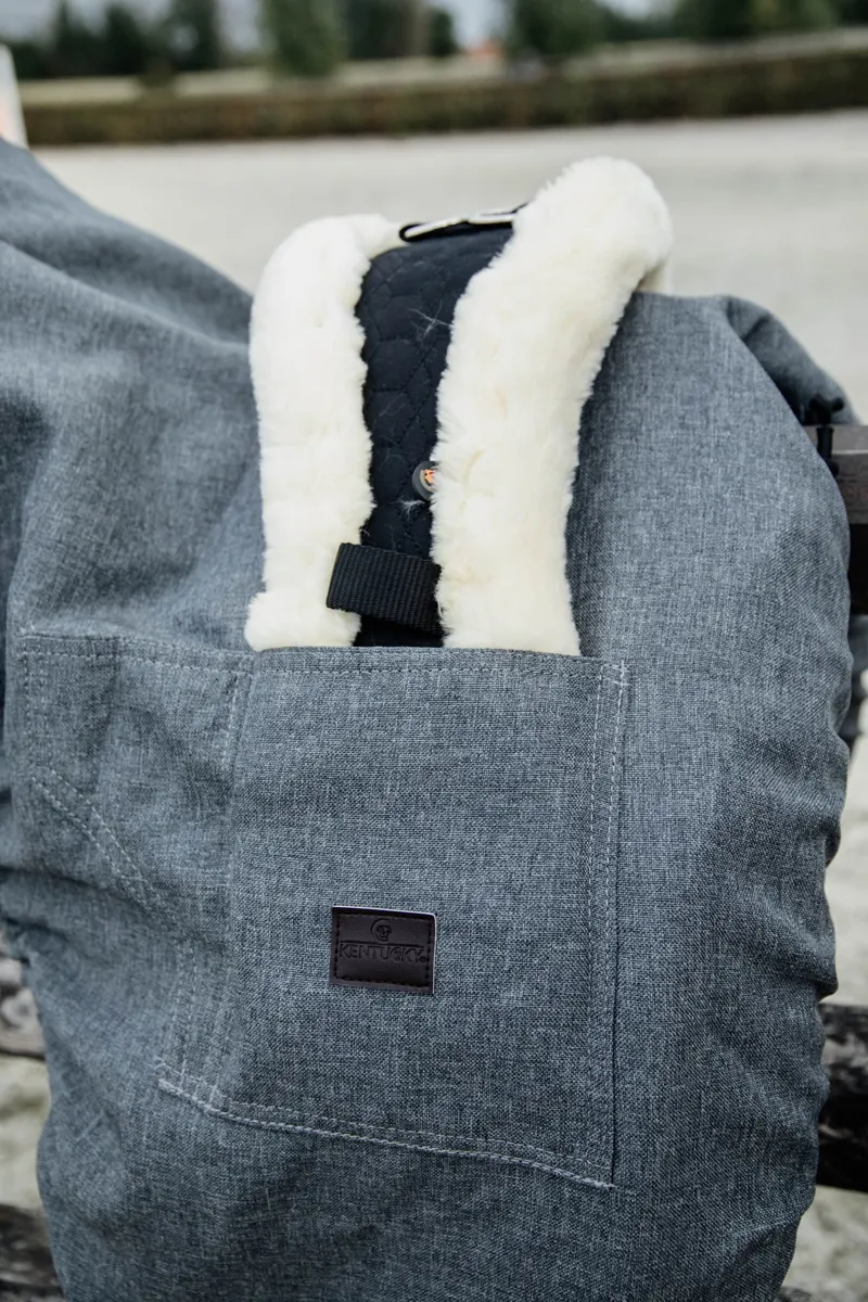 Kentucky Dressage Saddle Cover-Grey-3