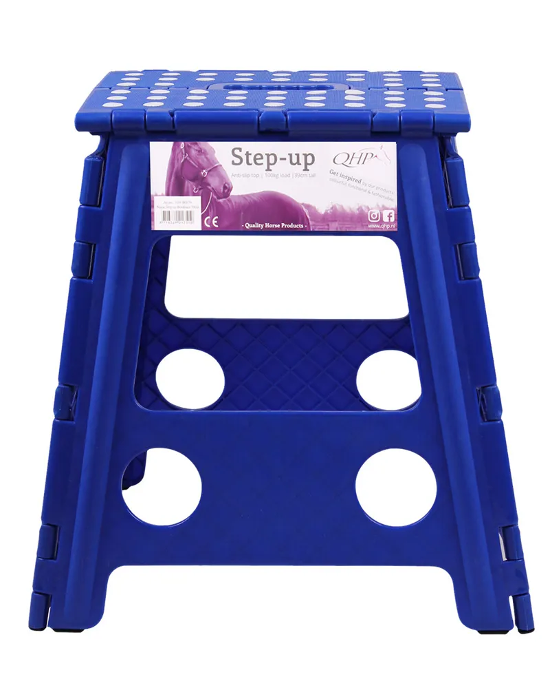QHP Step Up Stool-Cobalt Blue