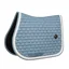 Kentucky Saddle Pad with Plaited Cord Show Jumping-Light Blue-Full