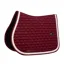 Kentucky Saddle Pad with Plaited Cord Show Jumping-Bordeaux-Full