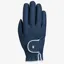 Roeckl Lona Gloves-Navy/Silver