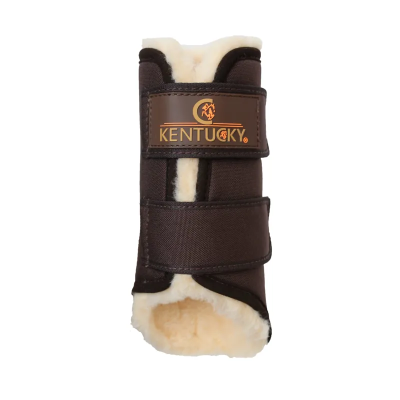 Kentucky Solimbra Turnout Boots-Hind-Brown-Regular