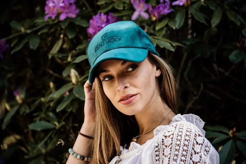 Kentucky Velvet Cap-Emerald-2
