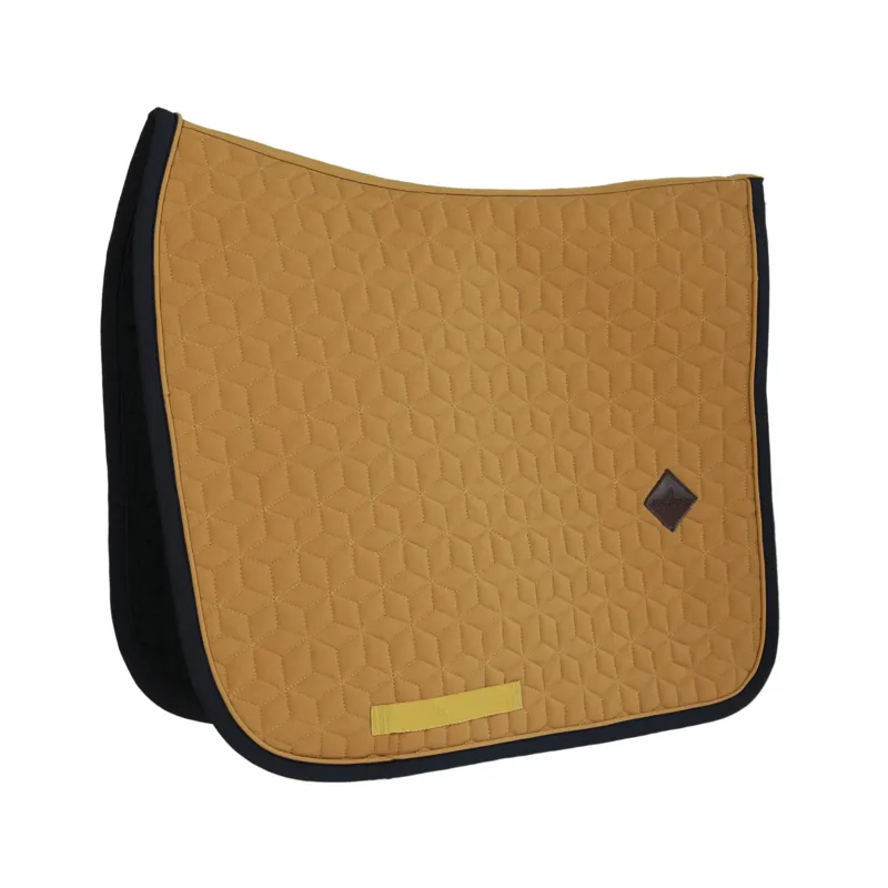 Kentucky Softshell Dressage Saddle Pad-Mustard