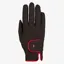 Roeckl Lona Gloves-Black/Red