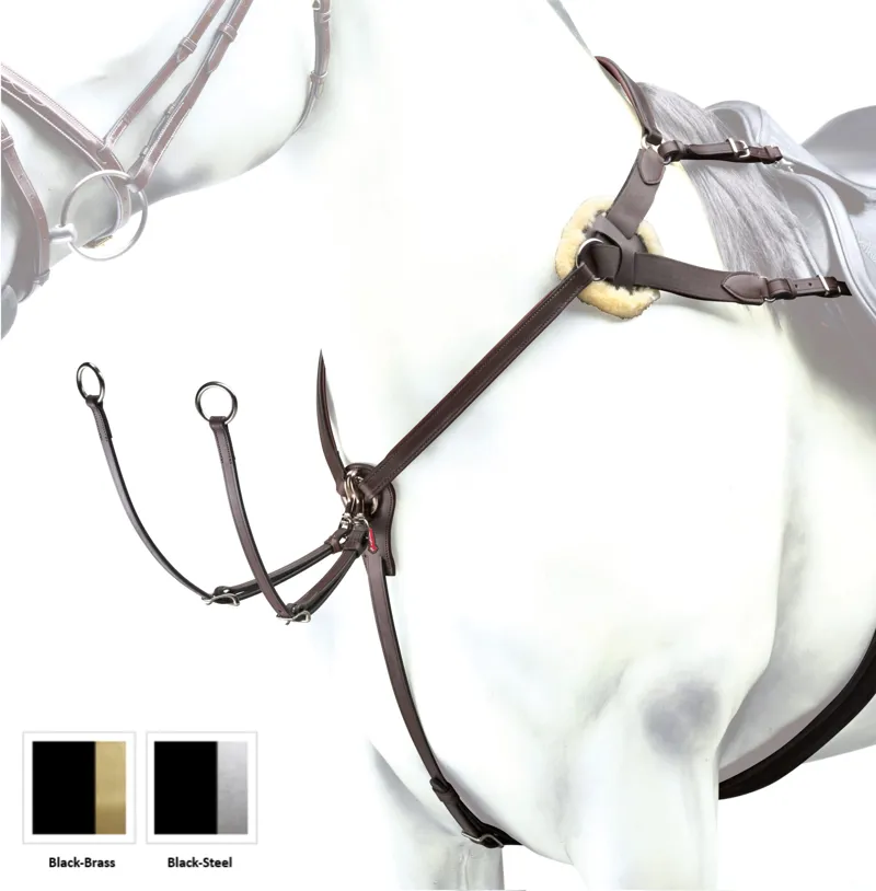 Equipe Eventing Breastplate BP12-Black