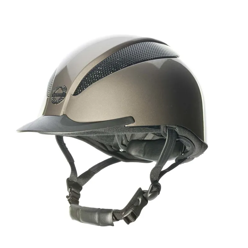 Champion Air-Tech Deluxe Riding Hat Dial Fit-Metallic/Oyster