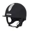 Champion Junior X-Air Dazzle Plus Riding Hat-Black/Black