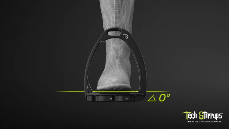 Tech Venice Flat Evo Safety Stirrups-Titanium/Titanium-3