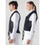 Equiline BELAIR unisex airbag vest with back protector-Blue