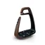 Freejump Soft Up Classic Stirrups-Chocolate/Black