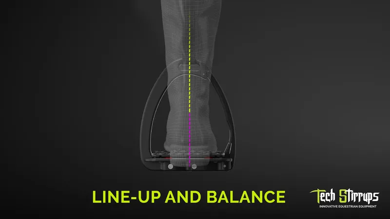 Tech Venice Sloped Evo Safety Stirrups-Titanium/Titanium-3