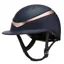 Charles Owen Halo Luxe Wide Peak Midnight Matte/Rose Gold