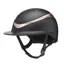Charles Owen Halo Luxe Wide Peak Black Matte/Rose Gold