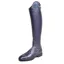 DeNiro Salentino Blue Riding Boots with Bolgheri Snakeskin-Laced