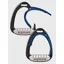 Equiline X-Cel Breakaway Jump Stirrups-Navy Blue