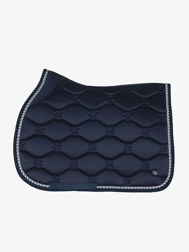 PS of Sweden Saddle Pad Jump Signature-Navy-Full
