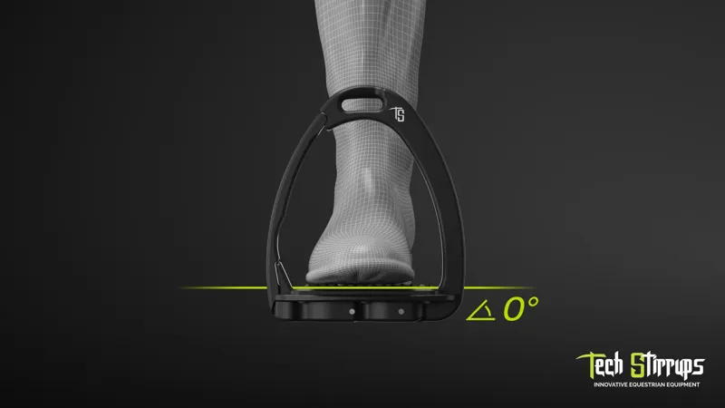 Tech Venice Sloped Evo Safety Stirrups-Rose Gold/Rose Gold-2