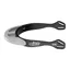 Sprenger FairRider 20mm Rounded Neck Spurs-Black/Silver