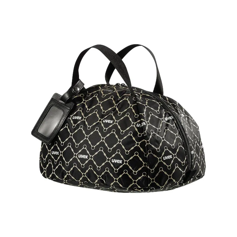 Uvex Equestrian Helmet Bag-Black/Brown-One Size