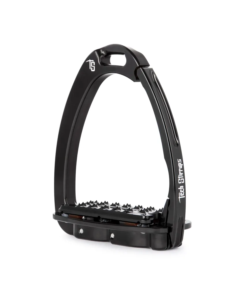 Tech Venice Plus Evo Safety Stirrups-Black/Black