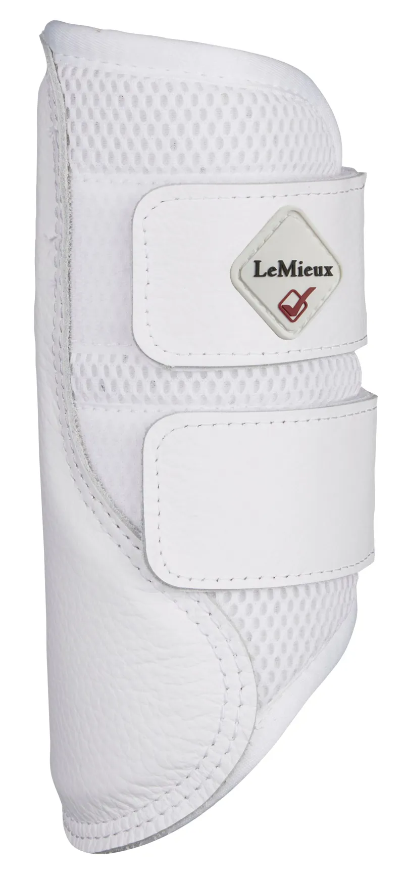 LeMieux Pro-Sport Mesh Brushing Boot-White-1