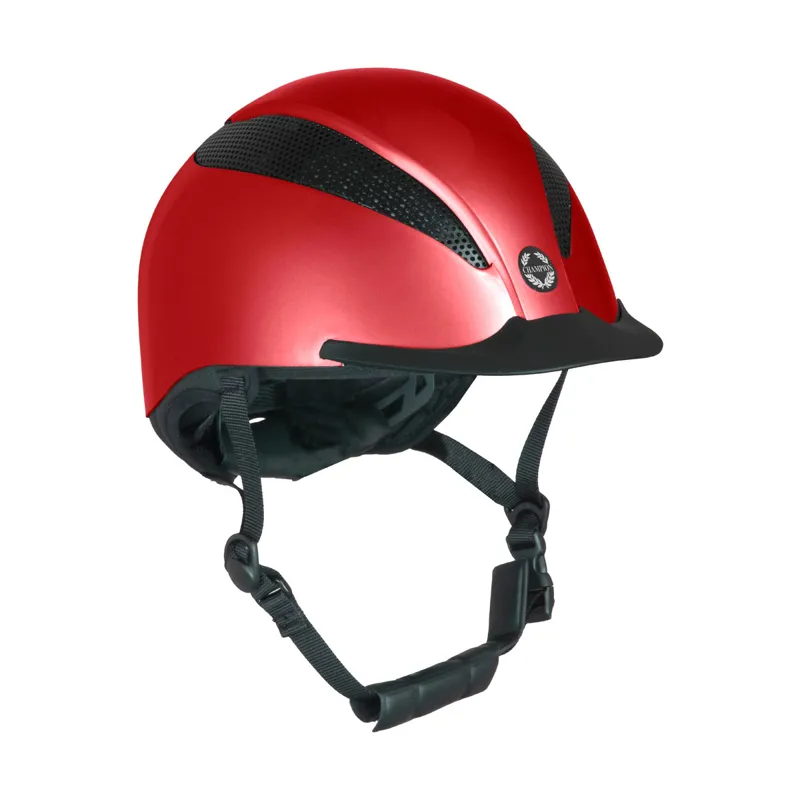 Champion Air-Tech Deluxe Riding Hat Dial Fit-Metallic/Rose Gold