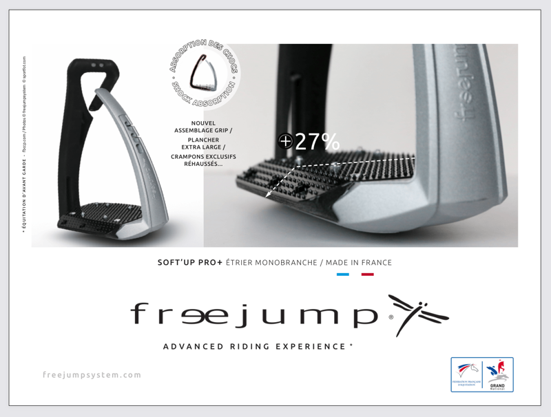 Freejump Soft Up Pro+ Stirrups-Cream-2