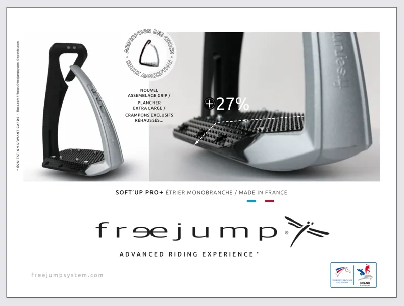 Freejump Soft Up Pro+ Stirrups-Bordeaux-3