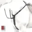 Equipe Y Shaped Leather Breastplate BP20-Red Brown