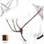 Equipe Emporio Y Shaped Leather Breastplate with Clincher-Brown