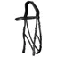 Dy'on New English Collection Hackamore Bridle-Black